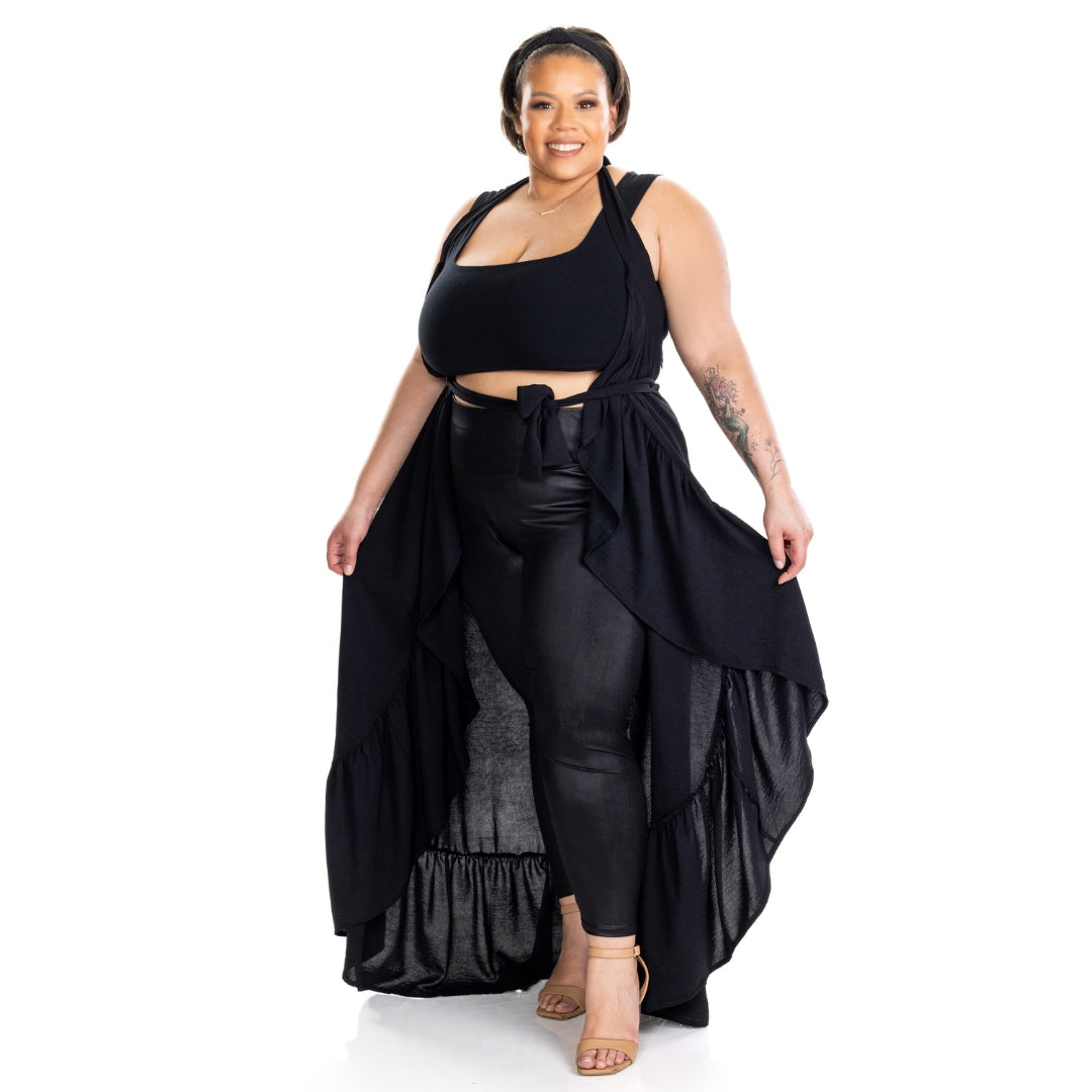 ZaZa Black Skirt (Large/XL)