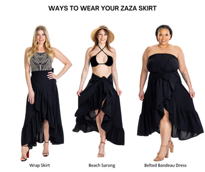 ZaZa Skirt Black (Small/Medium)
