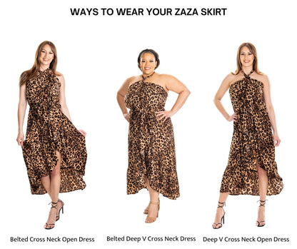 ZaZa Skirt Classic Leopard (Large / XL)
