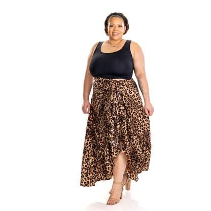 ZaZa Skirt Classic Leopard (Large / XL)