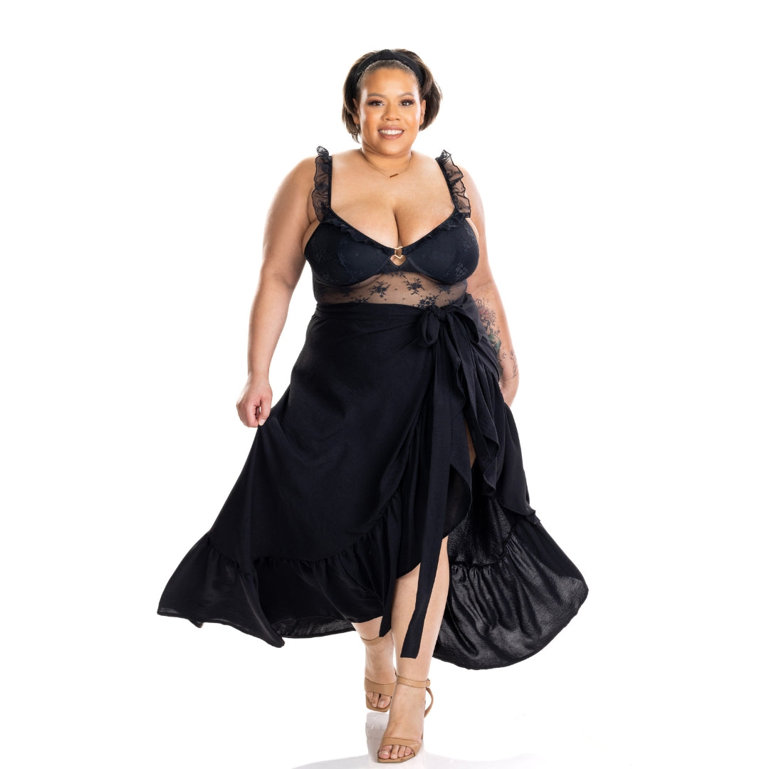 ZaZa Black Skirt (Large/XL)