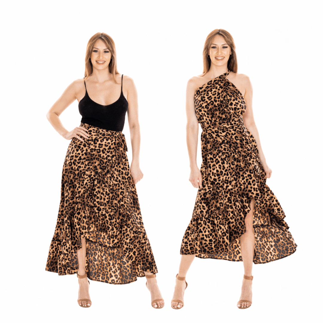 ZaZa Classic Leopard Skirt